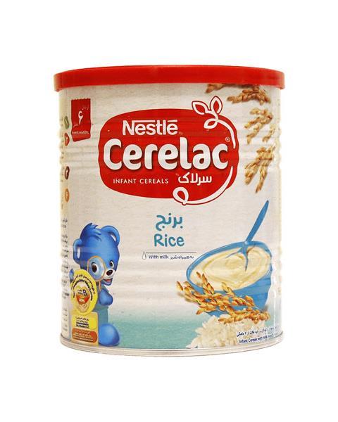 سرلاک برنج به همراه شیر نستله  400 گرم Cerelac Rice With Milk 400gr